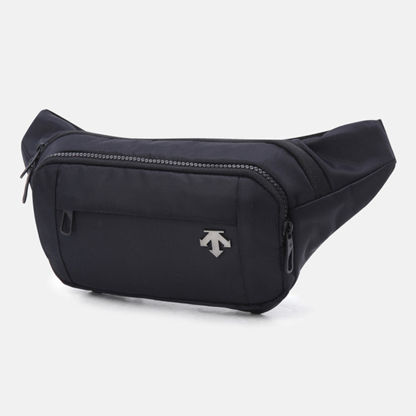 DESCENTE/迪桑特通用简约胸包健身腰包百搭斜跨包SP323UBG70