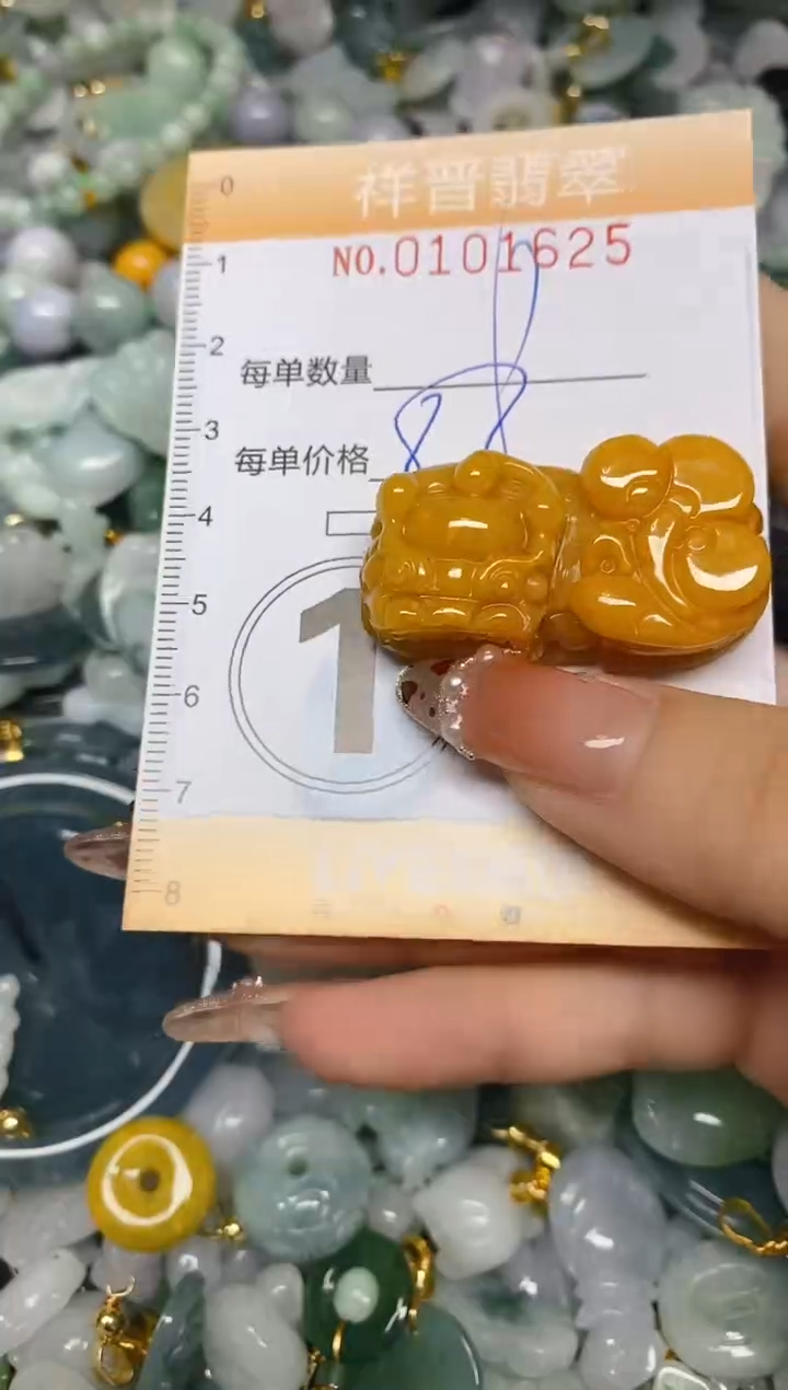 【闪购商品】翡翠颈饰未镶嵌闪购0101625多样性发其一