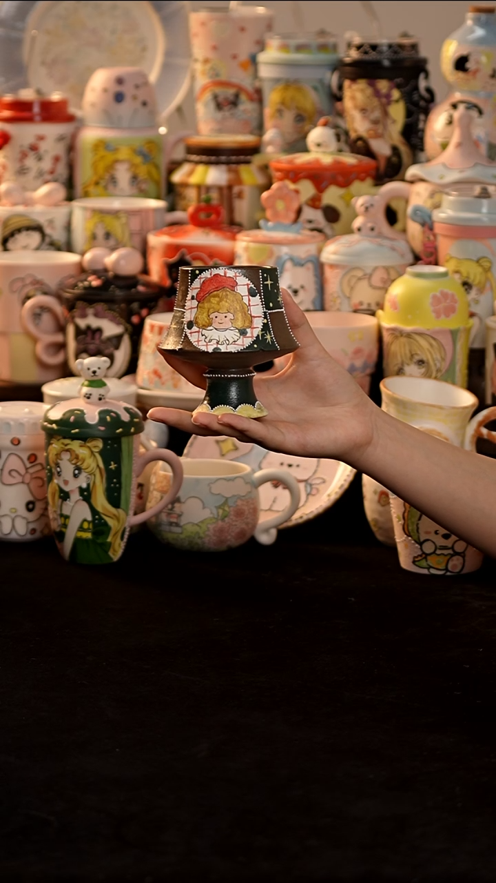 其他景德镇釉下彩手绘设计师款陶瓷