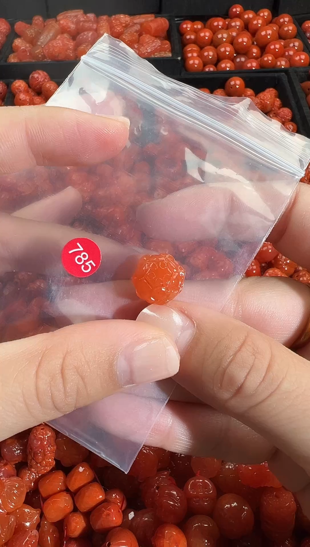 颈饰未镶嵌南红玛瑙11