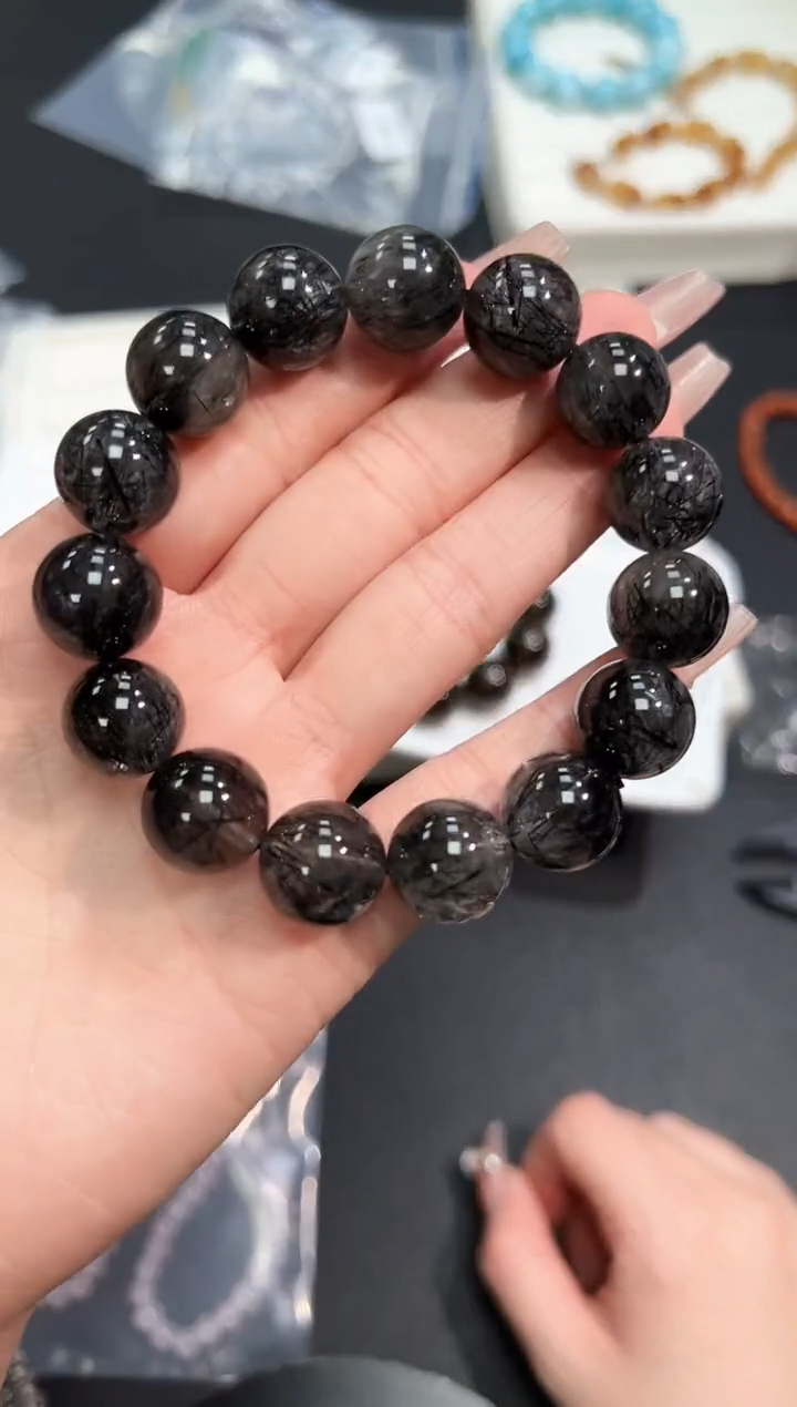 【闪购商品】水晶手串未镶嵌86j多样性发其一/1条默认微瑕