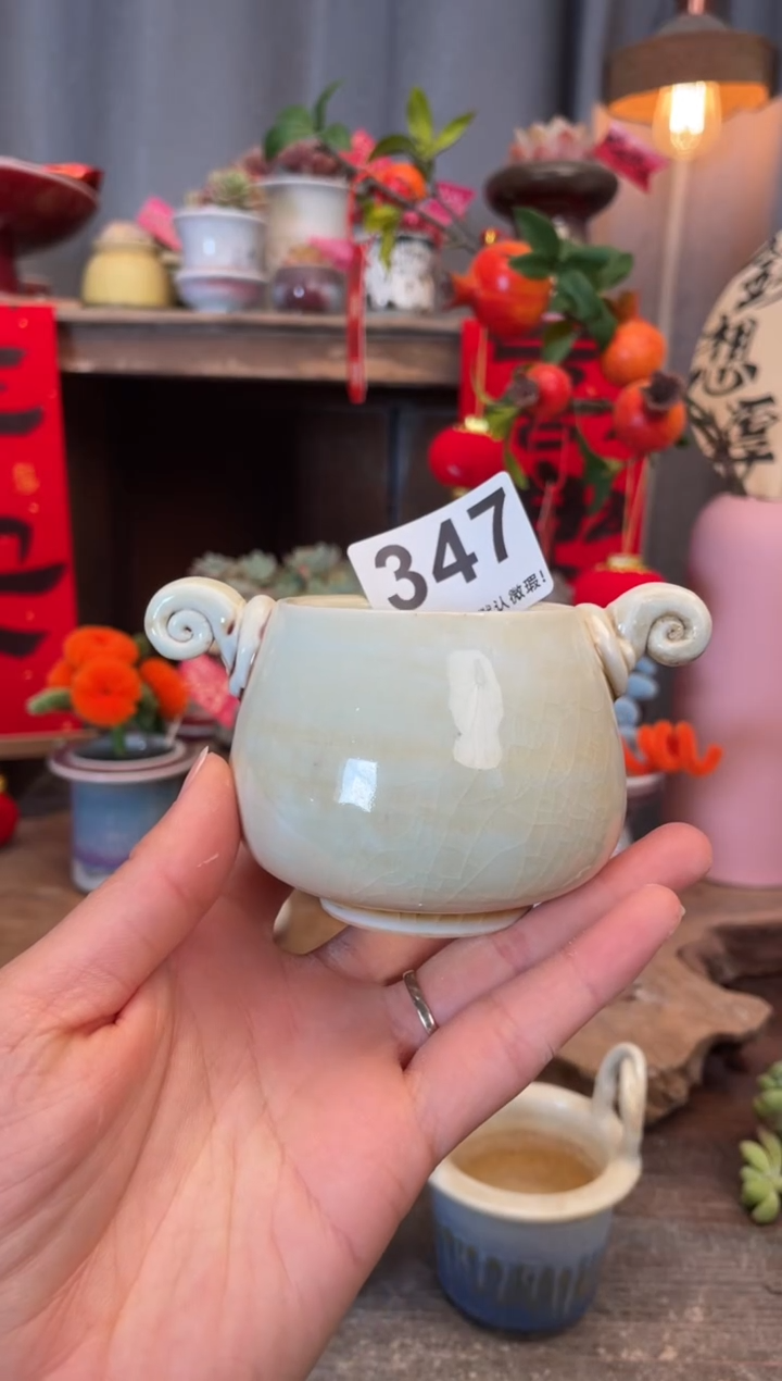 【闪购商品】摆件347小芳手工花盆