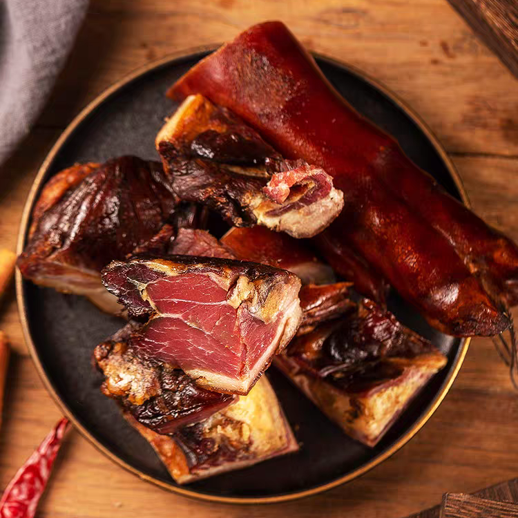 【小五专属】贵州农家烟熏腊味-腊猪脚