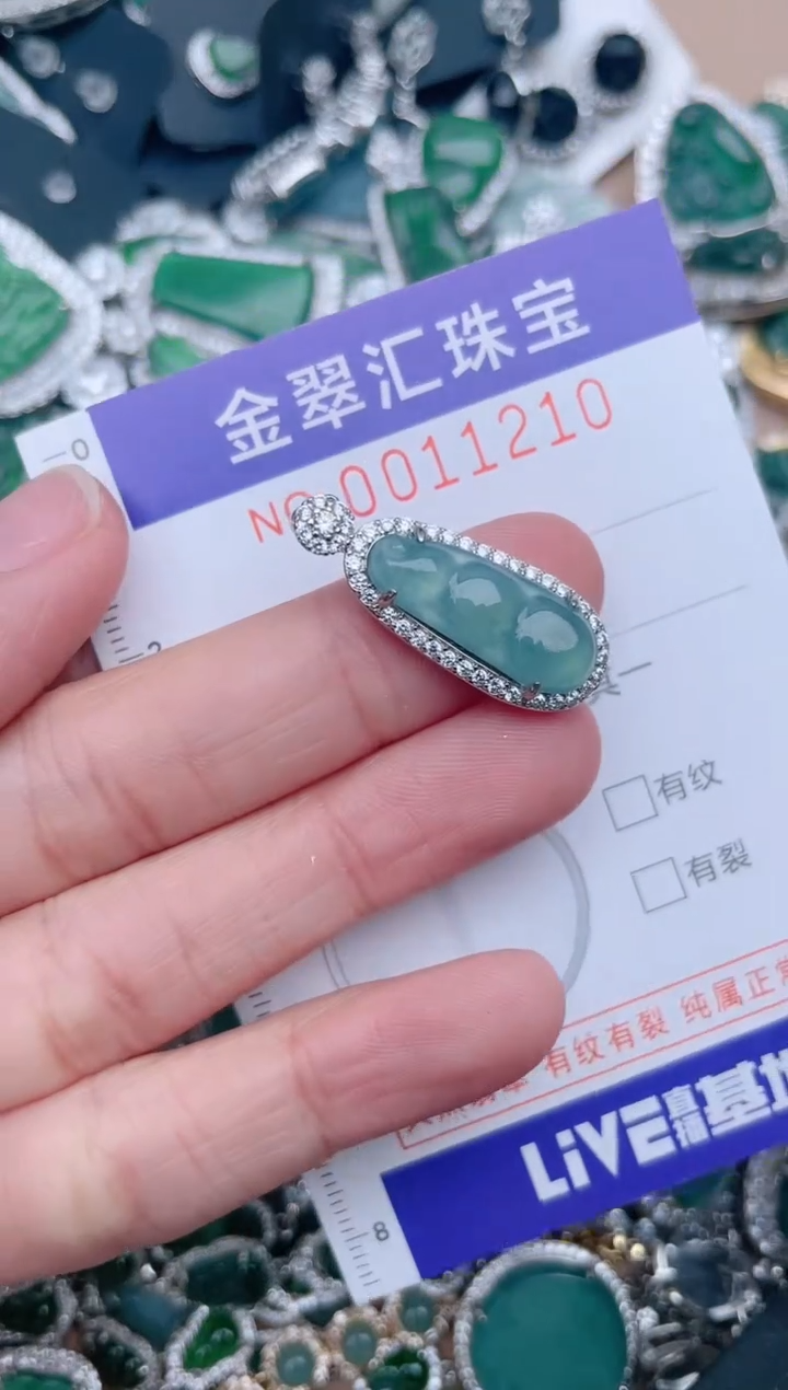 【闪购商品】翡翠颈饰未镶嵌11210......1