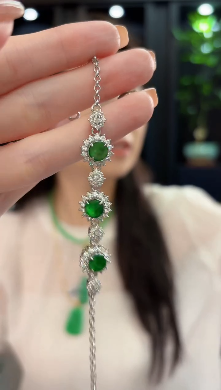 未镶嵌手链翡翠6缅甸A货/多样性发货/一件