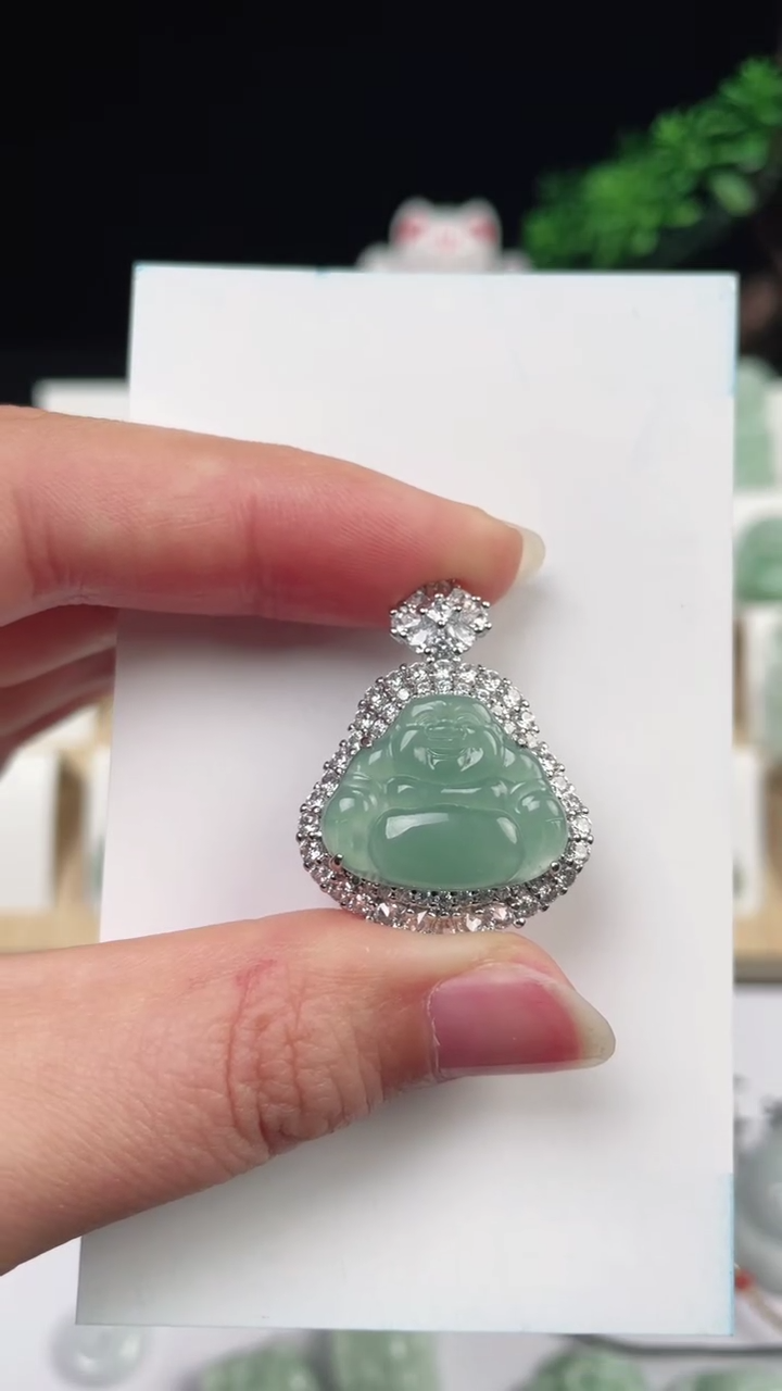 【闪购商品】翡翠颈饰合金佛公