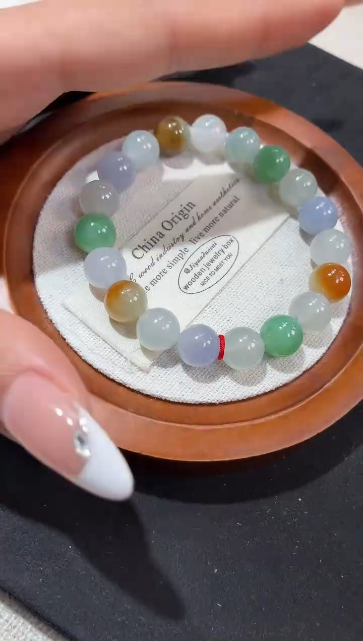 未镶嵌手串翡翠手串