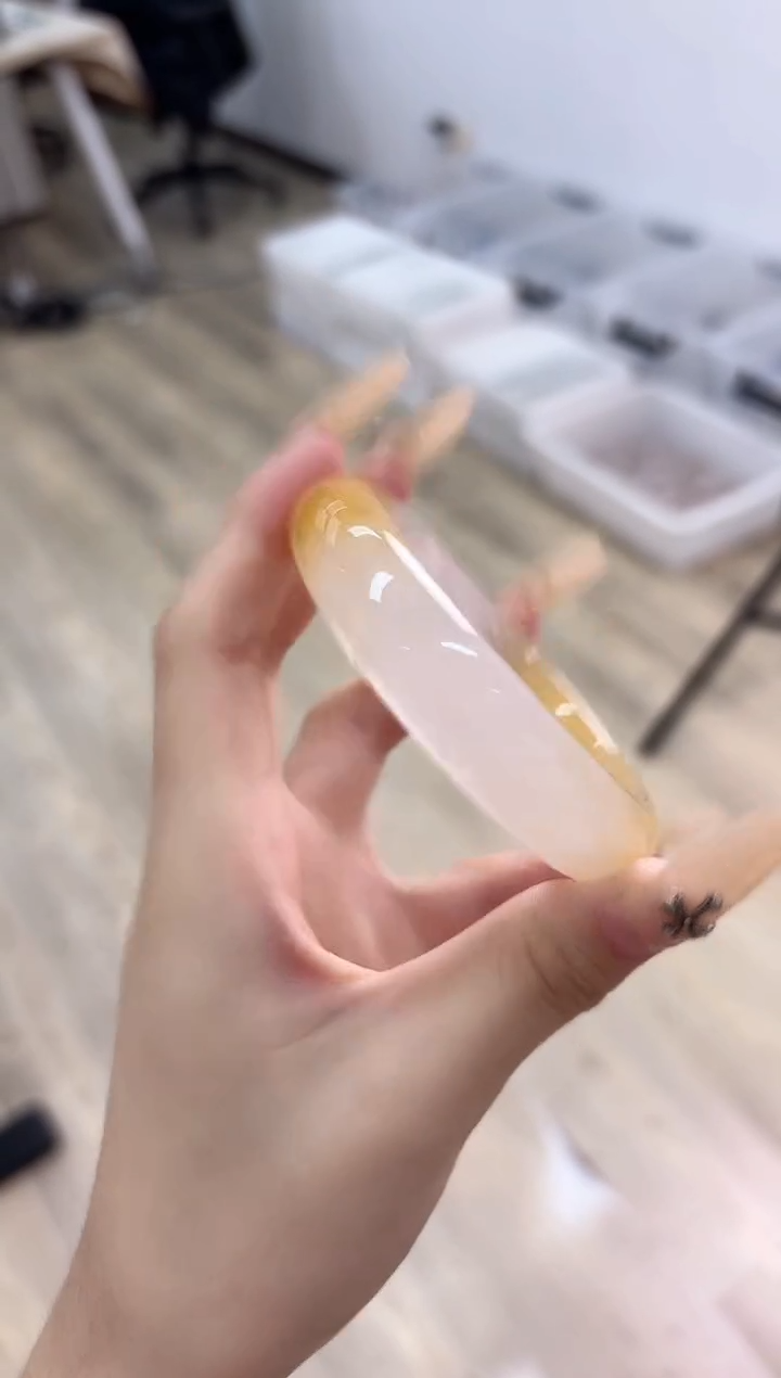 未镶嵌手镯石英质玉17-58HU