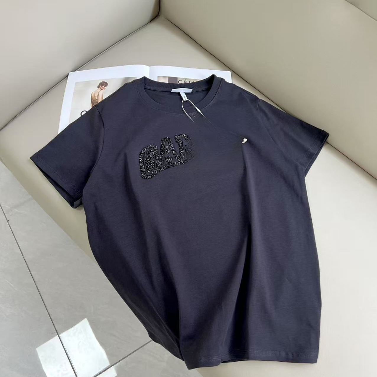 DB刺绣LOGO女款速干防晒短袖T恤