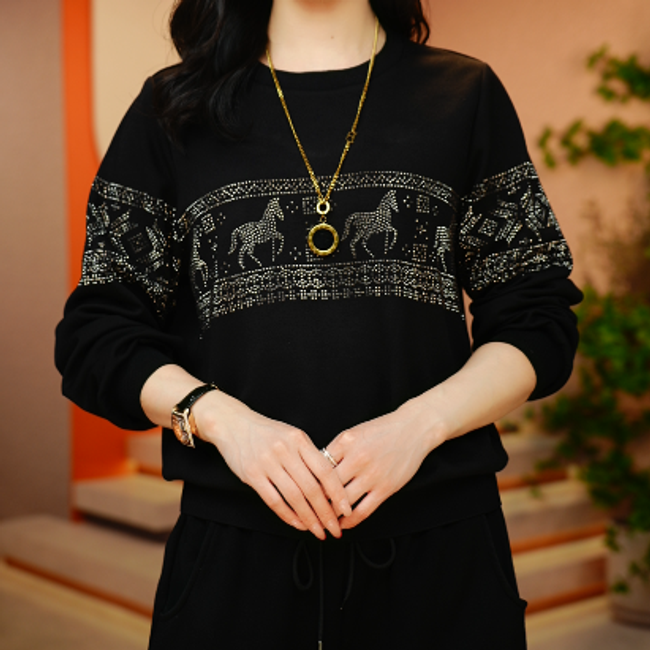 马到成功-极简风早秋减龄优雅轻奢时尚百搭气质上衣