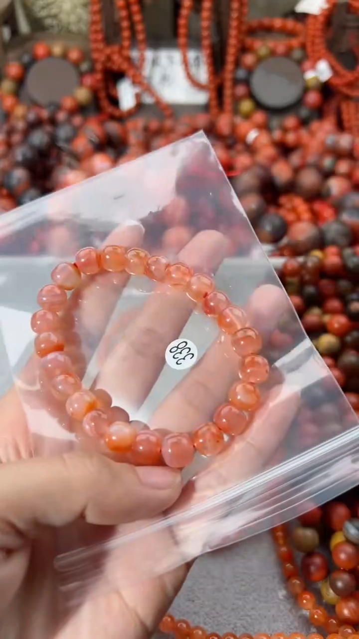 【闪购商品】南红玛瑙未镶嵌手串9