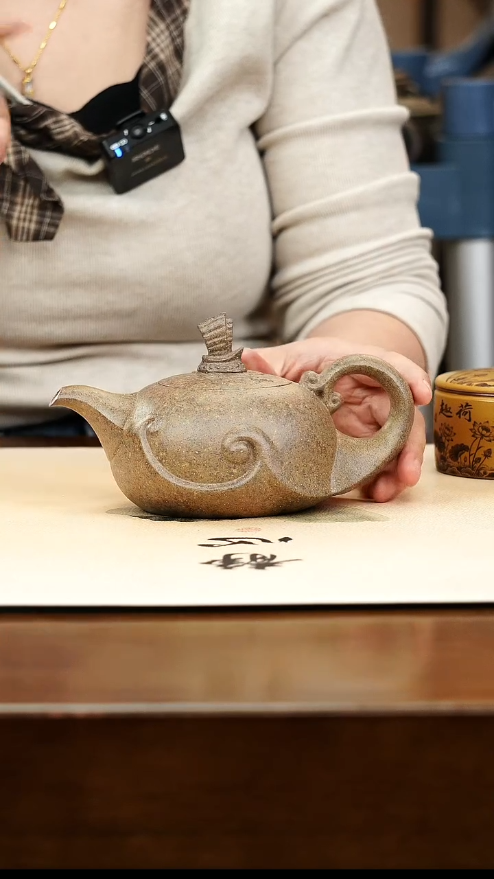 茶壶紫砂宜兴紫砂壶孤品微瑕