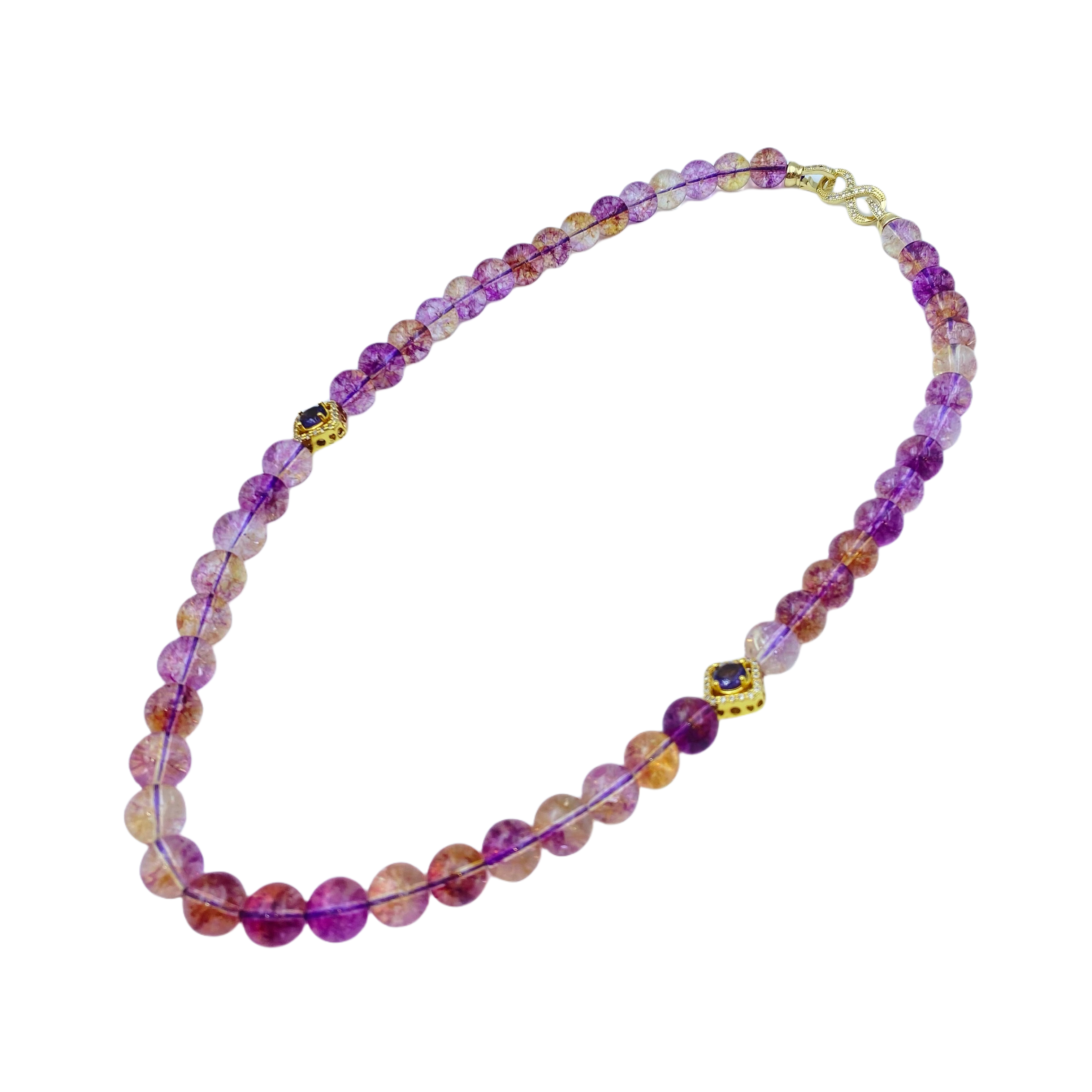 超柒轻奢贵气项链琉璃X780AX