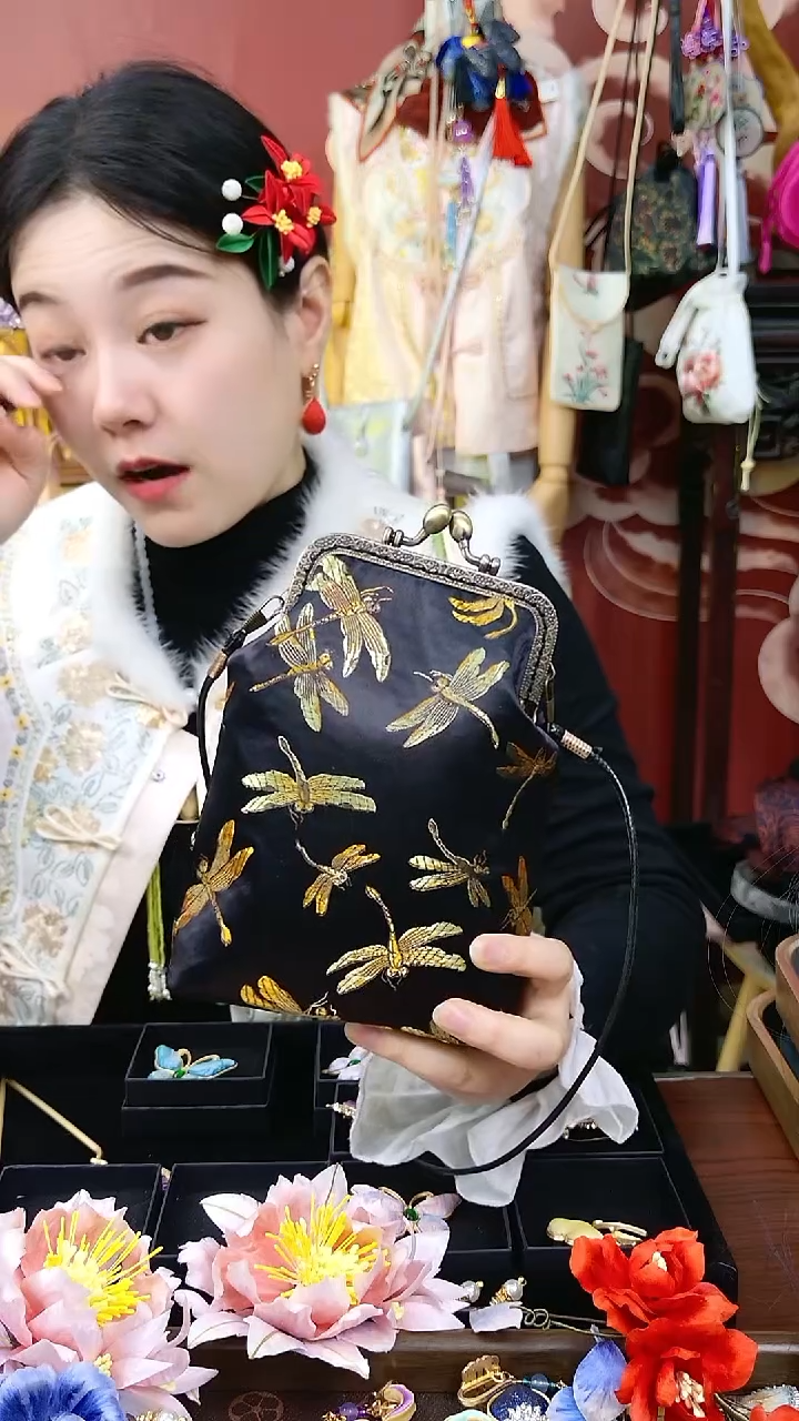 纯铜合金琉璃非遗首饰好美