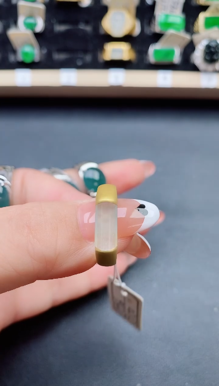 【闪购商品】翡翠银S925镶嵌戒指508055800