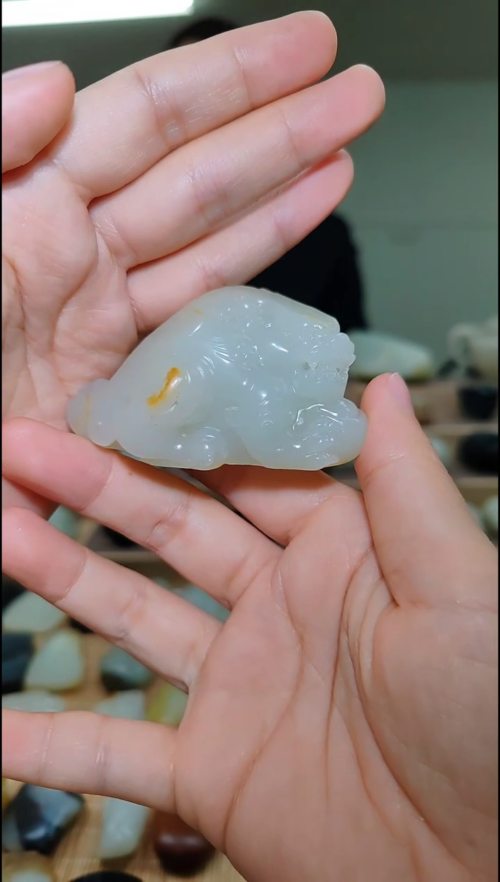 【闪购商品】和田玉把件未镶嵌新疆和田玉貔貅把件