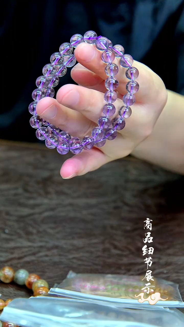 未镶嵌手链水晶006多样性发一