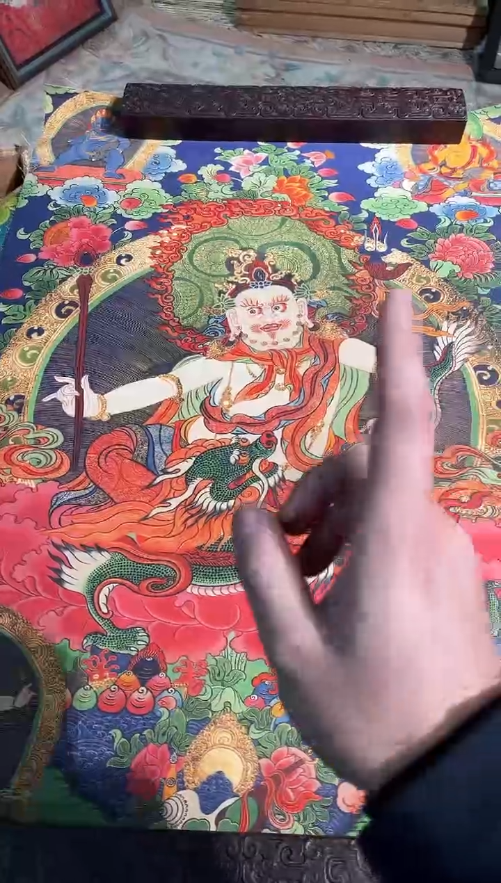 卷轴画天天的唐卡tk160