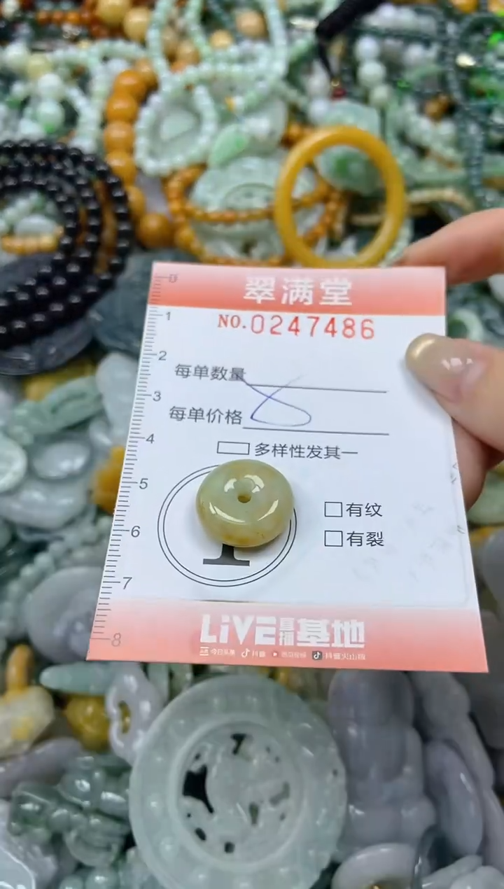 未镶嵌挂件翡翠闪购0247486