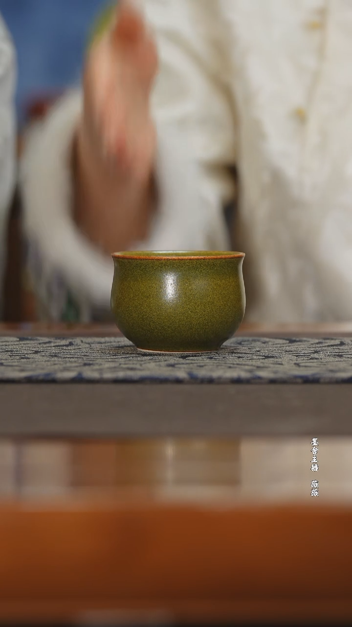 【闪购商品】皇窑茶叶末小福袋杯