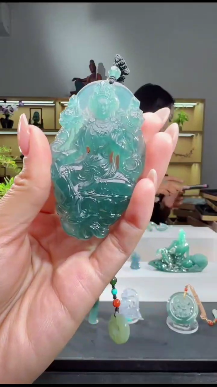 吊坠(不含链)未镶嵌翡翠度母