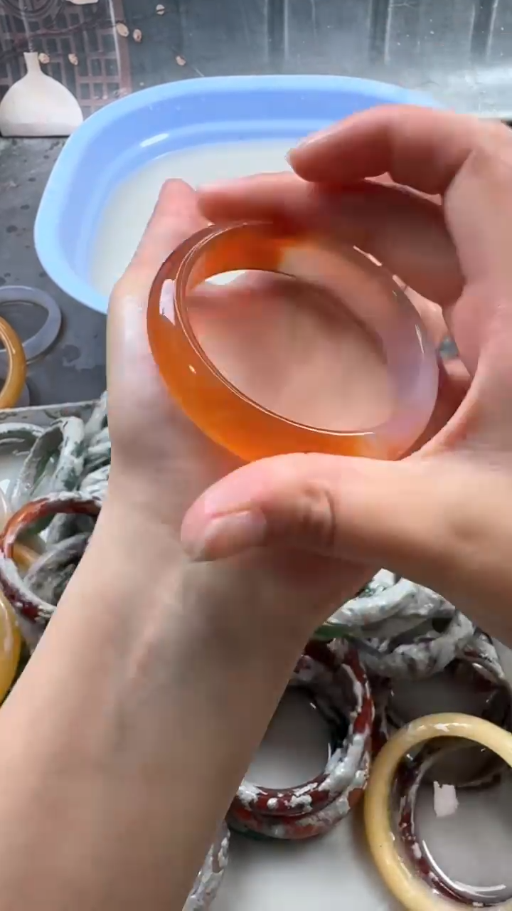 【闪购商品】玛瑙/玉髓手镯未镶嵌57