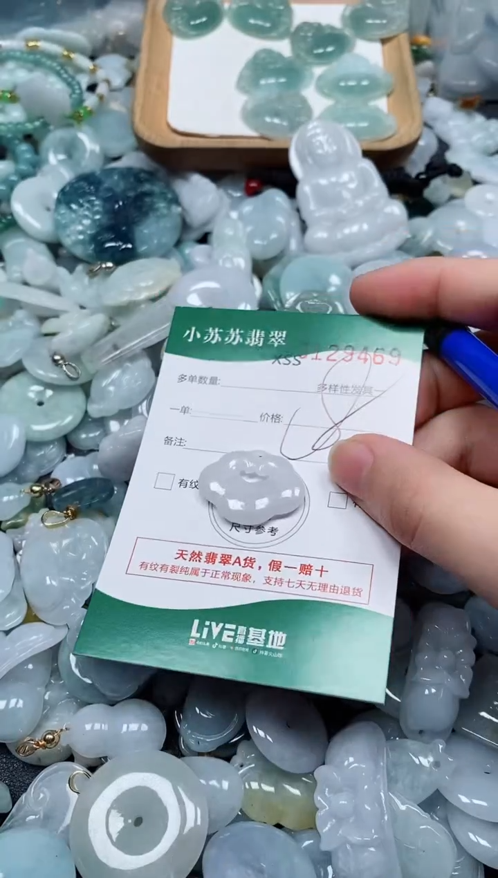 翡翠未镶嵌颈饰闪购商品0128469