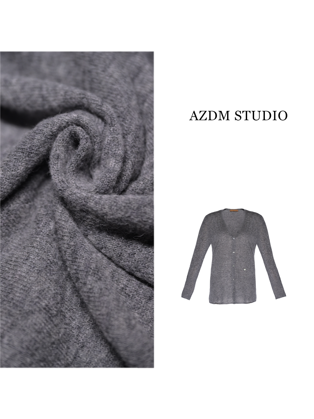 [AZDM]牦牛绒针织开衫