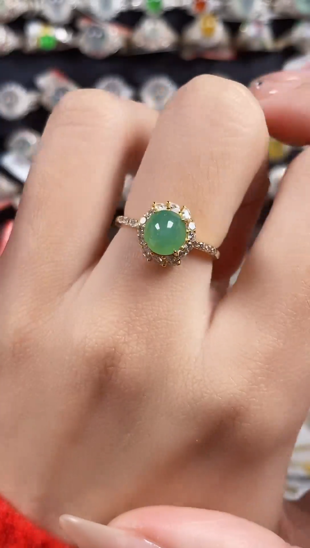 未镶嵌戒指翡翠天然A货翡翠167