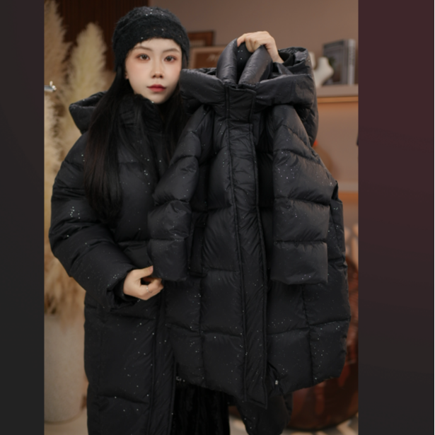 【温公子】2025冬季亲子款儿童羽绒服男女童秋冬款长款羽绒服WT117