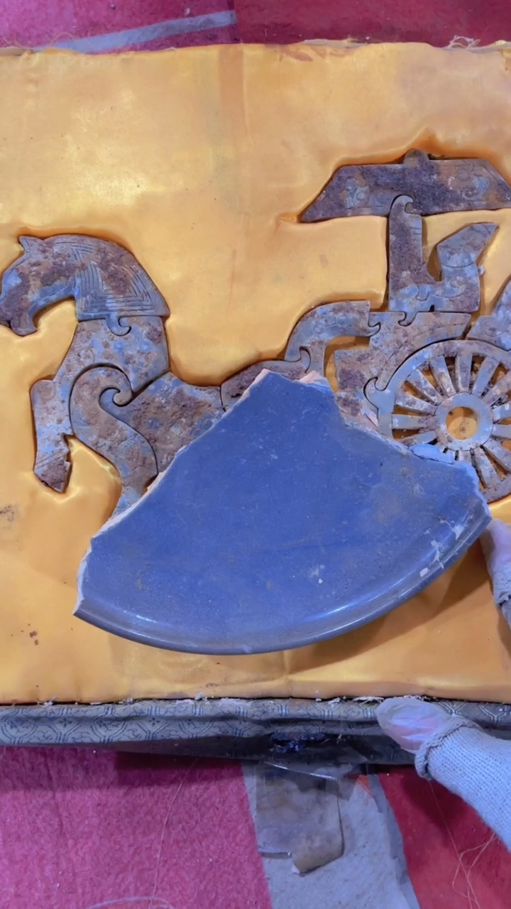 【闪购商品】瓷片手工，手绘，陶器