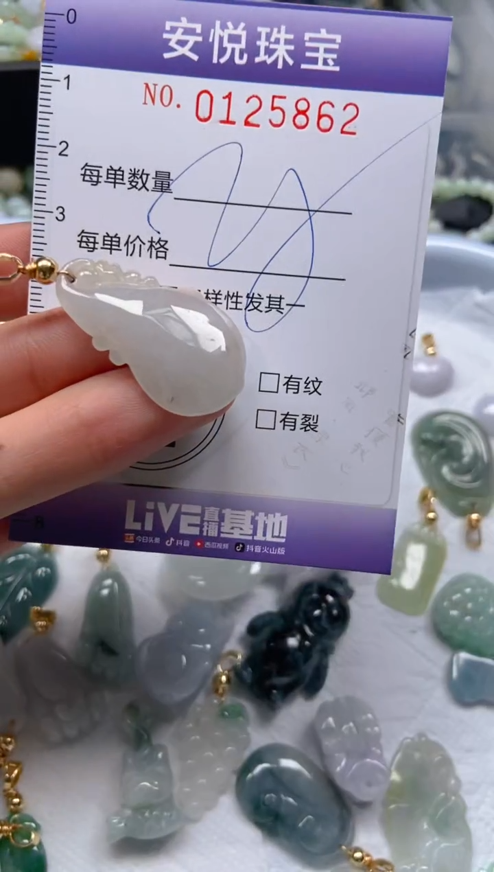 【闪购商品】翡翠颈饰未镶嵌闪购0125862