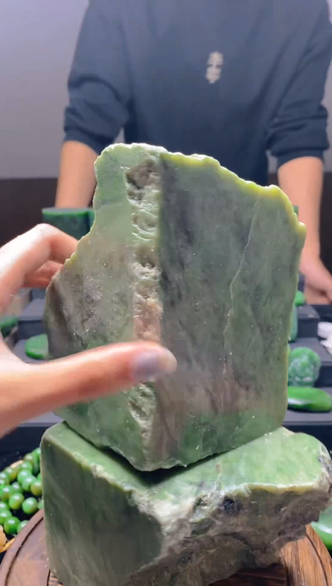 未镶嵌和田玉珠宝半成品1