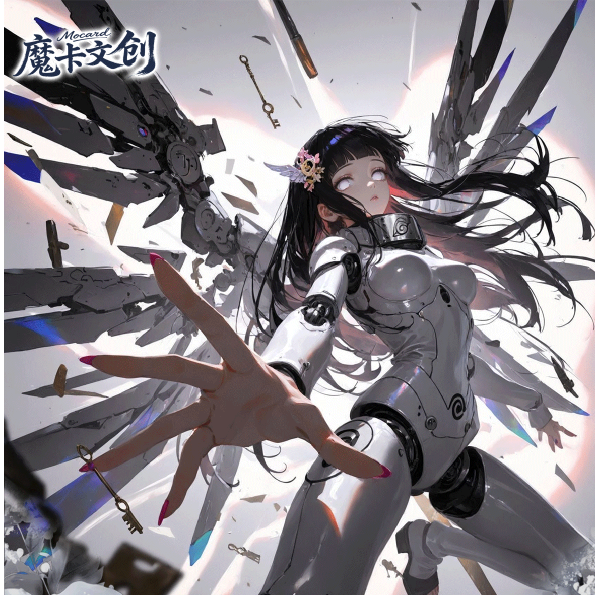 【不出一直拆】魔卡文创火影忍者色纸日向雏田春野樱鸣人佐助