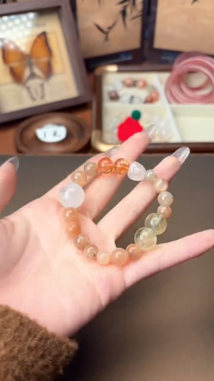 未镶嵌手串水晶?****?1