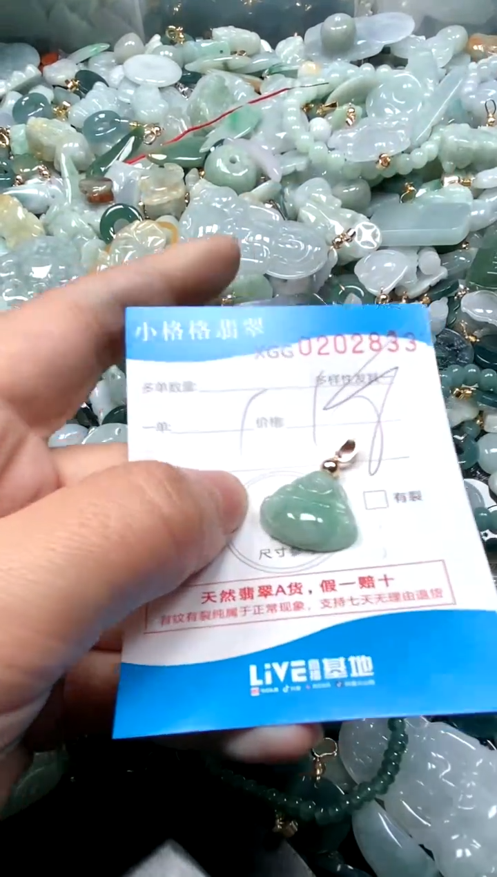 【闪购商品】翡翠颈饰未镶嵌闪购商品0202833