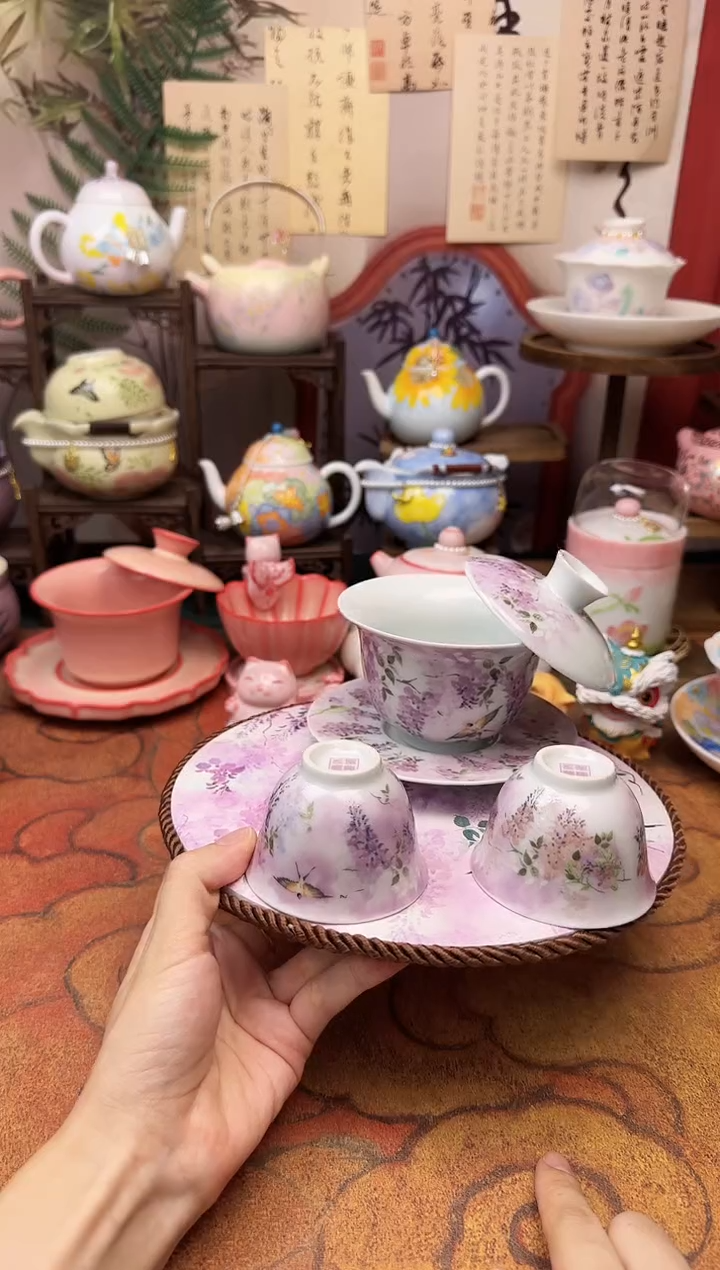 精品茶具库存就1单！错过拍大腿！