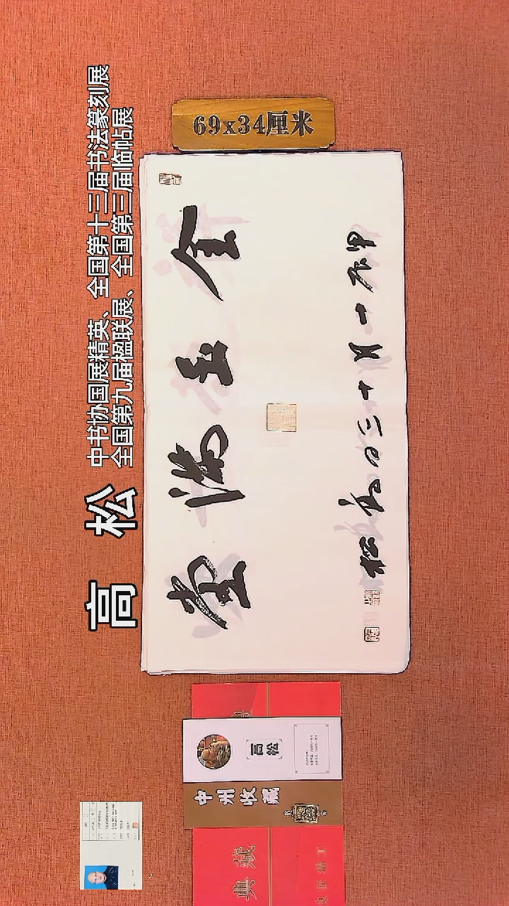 【闪购商品】书法141     高松老师书法作品
