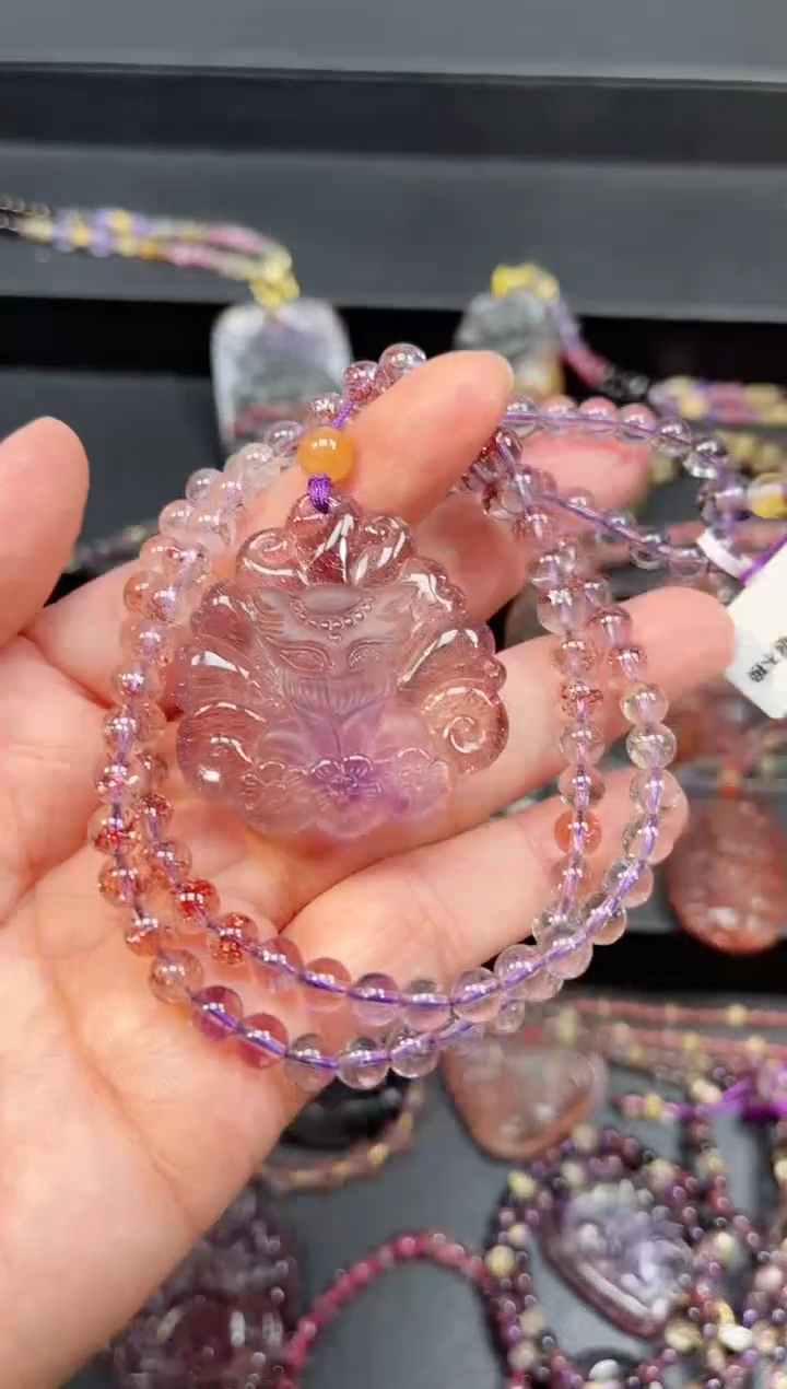 未镶嵌颈饰水晶【百晶灵儿】定制款