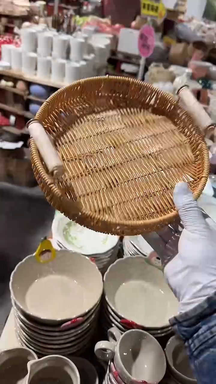 陶瓷小号篮子 微瑕凑满20元包邮