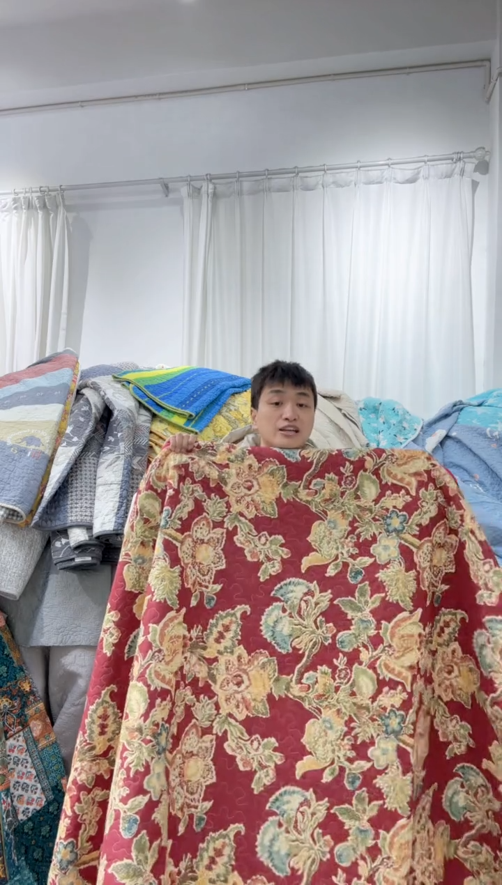 棉220*240纯棉床盖24号微瑕