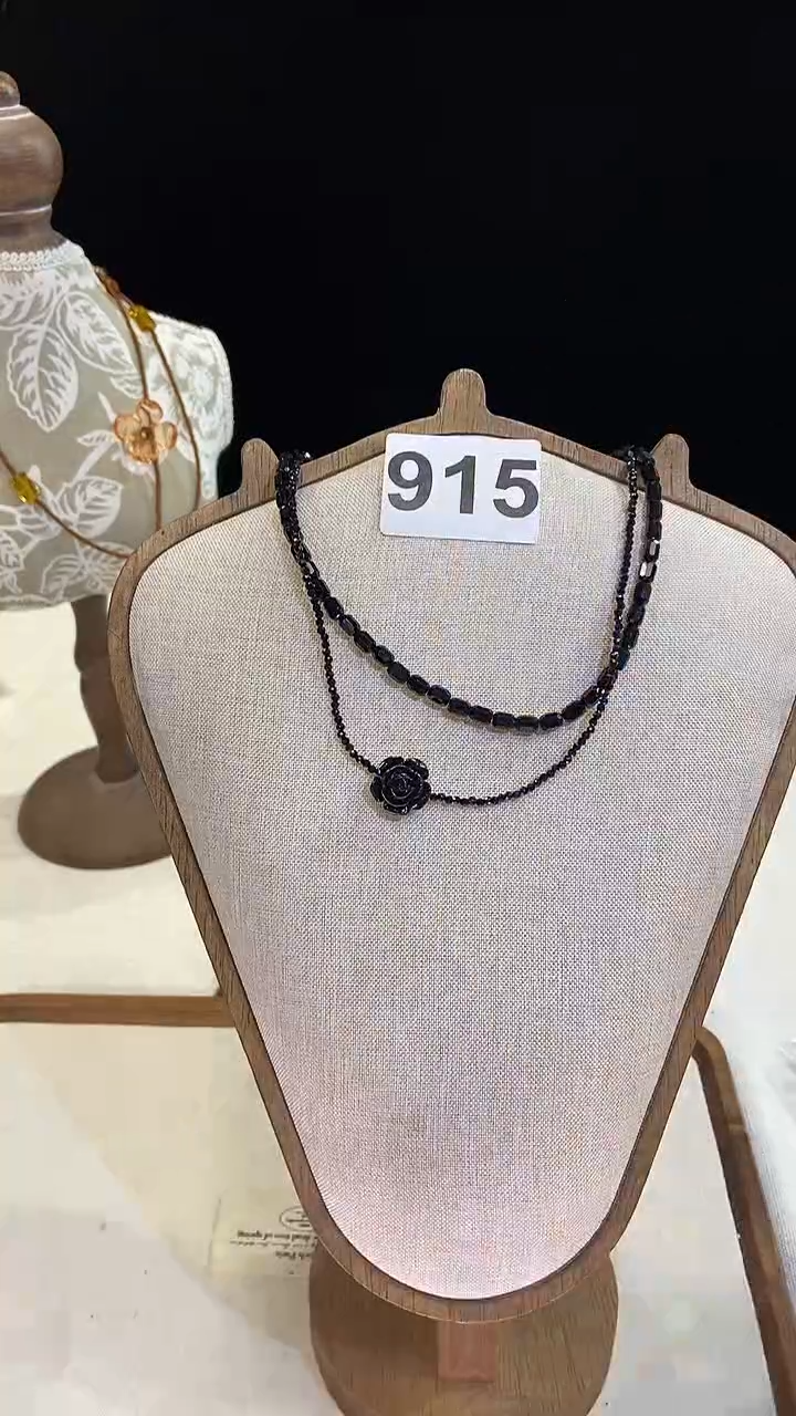 项链钛钢淡水珍珠915