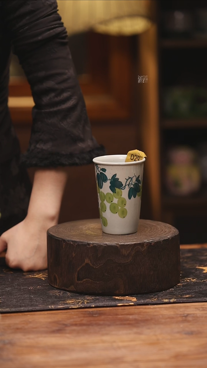 陶瓷景德镇高温釉下手绘陶瓷@L029@