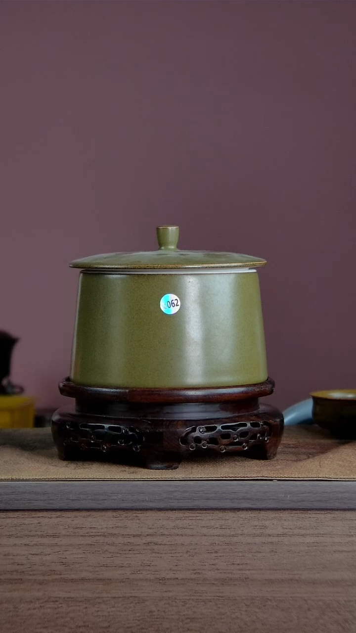 【闪购商品】摆件景韵堂仿清茶叶末釉