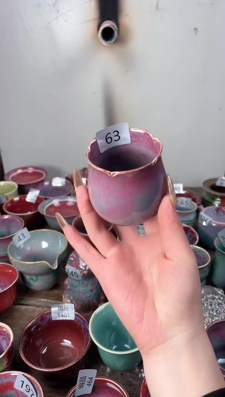 【闪购商品】摆件钧瓷手工茶器窑变