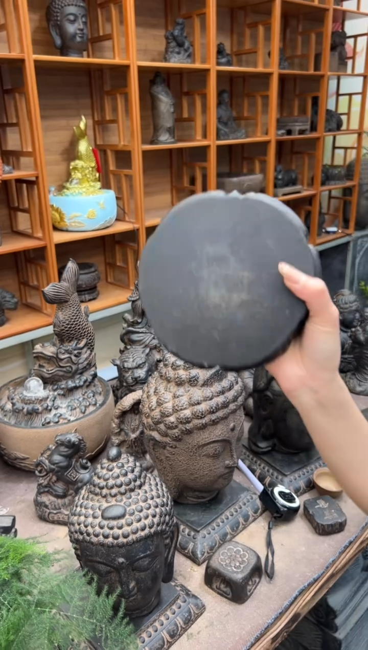 陶土【火山泥】金箍坛底座