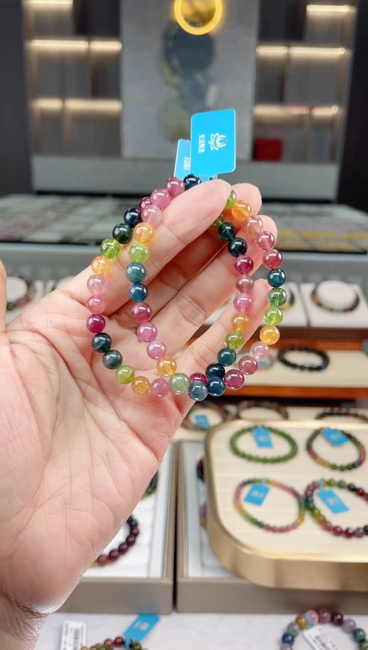 【闪购商品】碧玺单圈手串未镶嵌（多样性发一条）Q