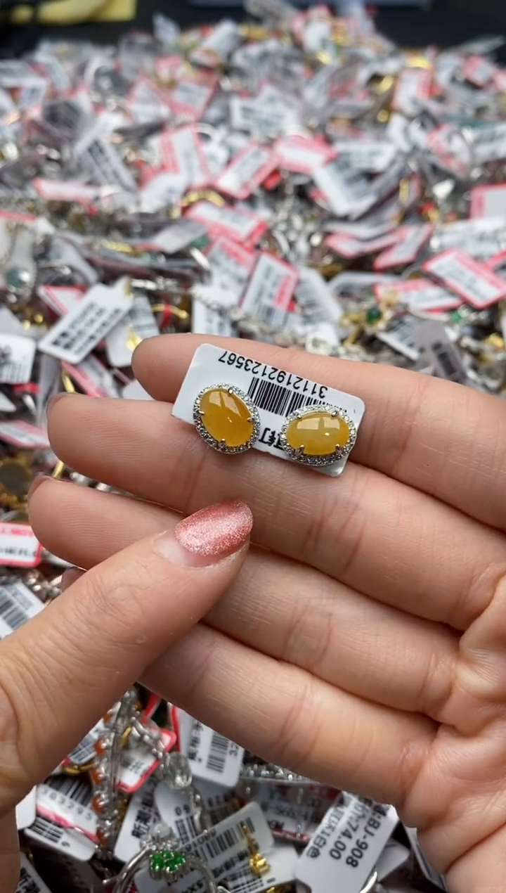 【闪购商品】翡翠戒指银S925镶嵌44444---2