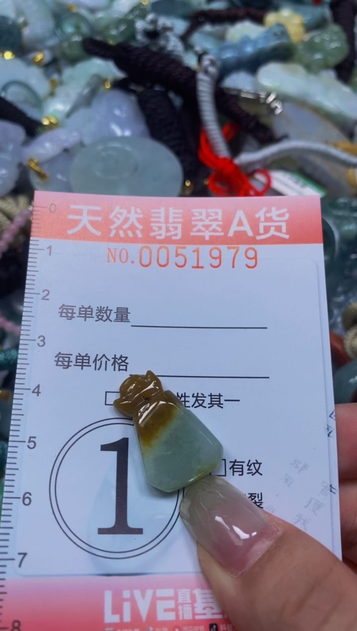 翡翠未镶嵌颈饰闪购0051979