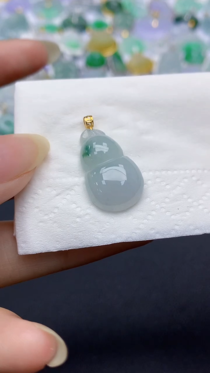 颈饰未镶嵌翡翠天然缅甸a货翡翠百元以上9元证书费自理